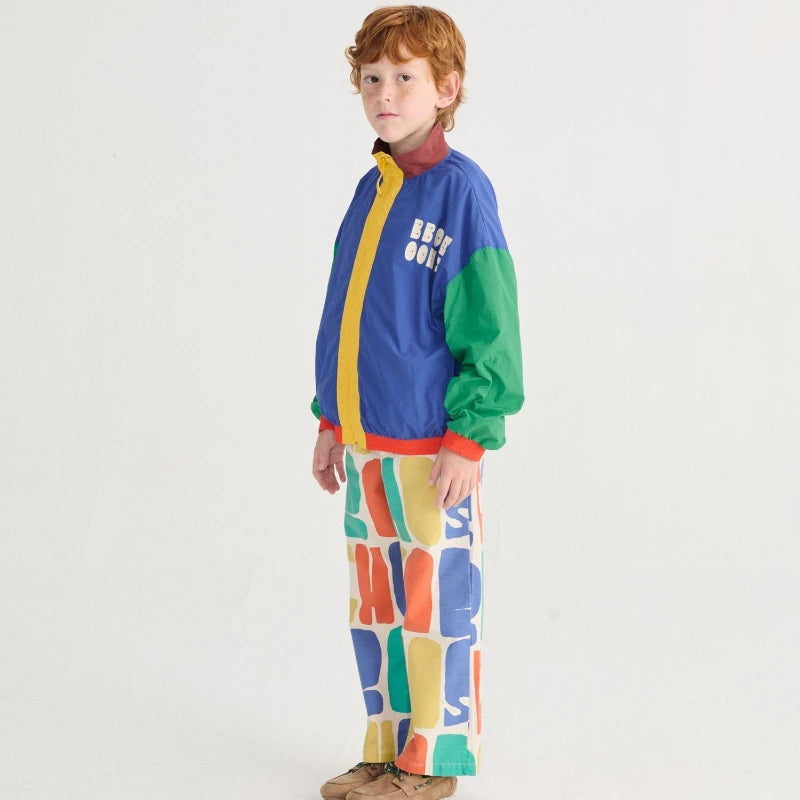 Spring/Summer BC26 New Children's Jumpsuit Sweatshirt Trousers Sets Kid Multi-color Sport Coat and Pants