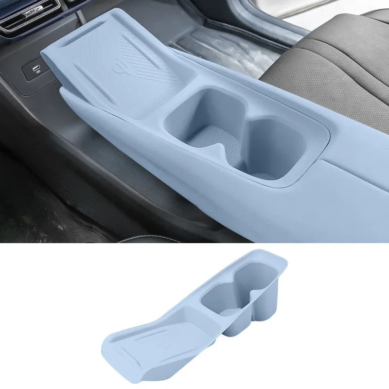 For BYD SEAGULL Dolphin MINI 2023 2024 Central Console Silicone Wireless Charger Pad Interior Modification Accessories Car Tools