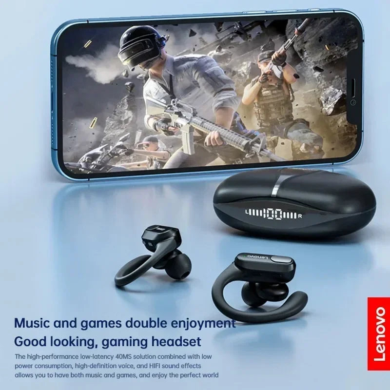 Lenovo XT80 Wireless Headphones Bluetooth 5.4 Earphones True with