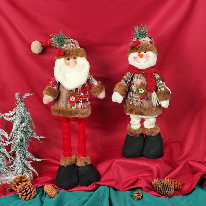 Telescopic Christmas Doll Merry Christmas Decorations For Home Christmas