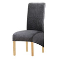 1PC Jacquard Chair Cover Stretch XL Size Long Back Chair Covers Seat Covers For Wedding Dining Room Home Kitchen Chairs