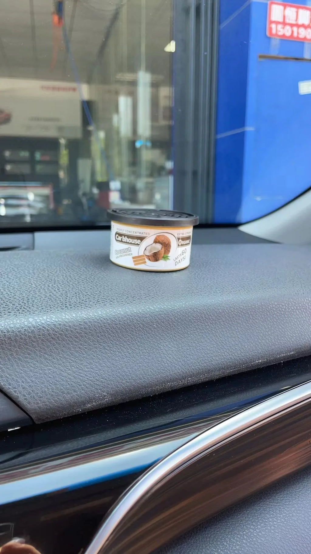 Bubble Gum Organic Car Air Freshener Tank