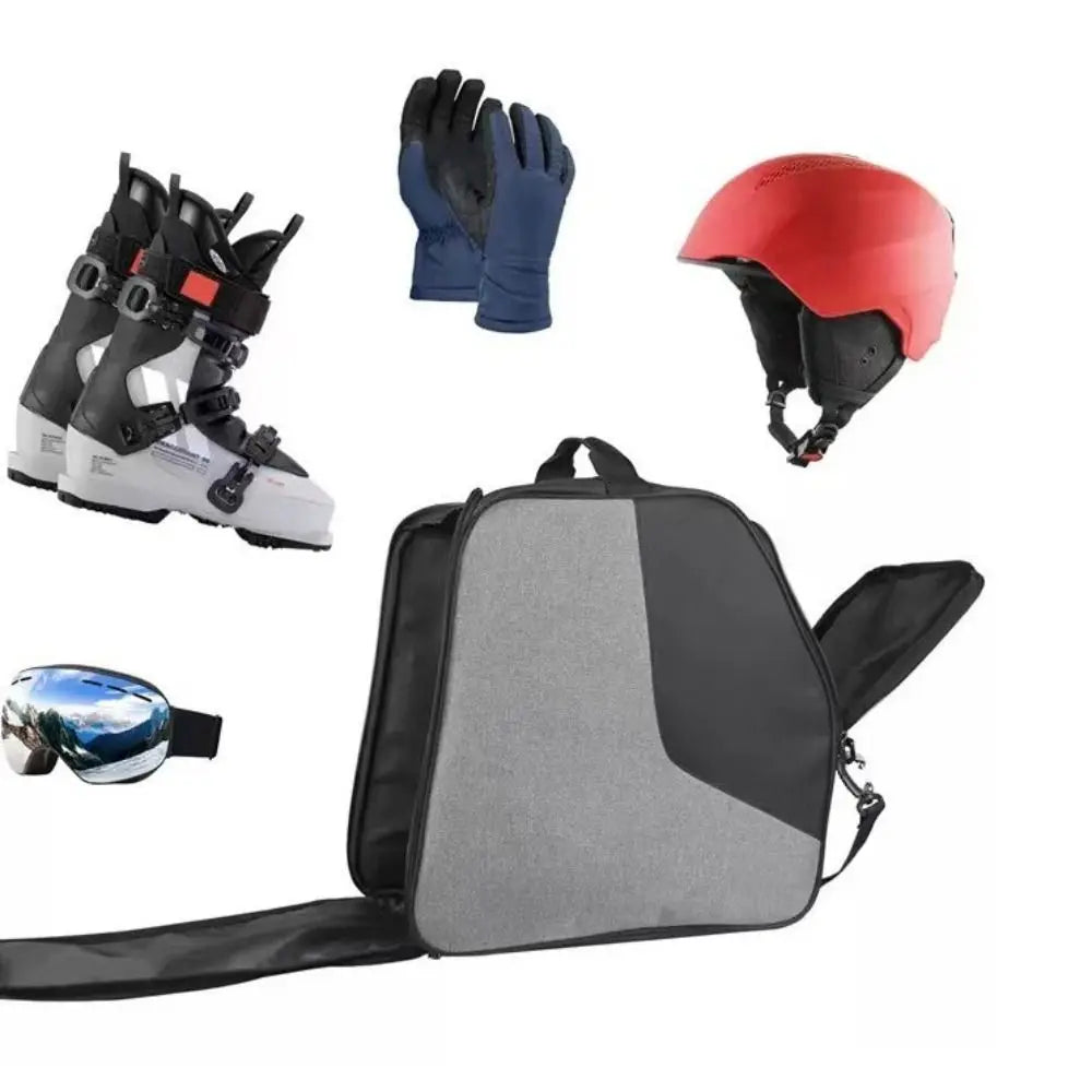 Waterproof Ski Boot Bag Winter Snow Shoes Gloves Snowboarding