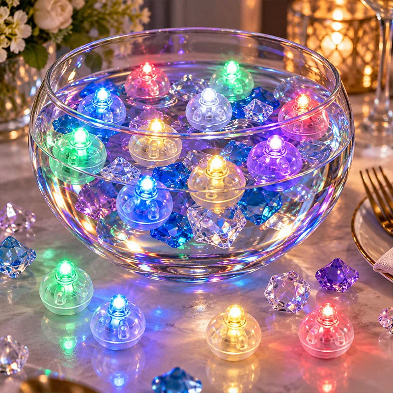 Mini Round LED Ball Lights, Lantern Decor