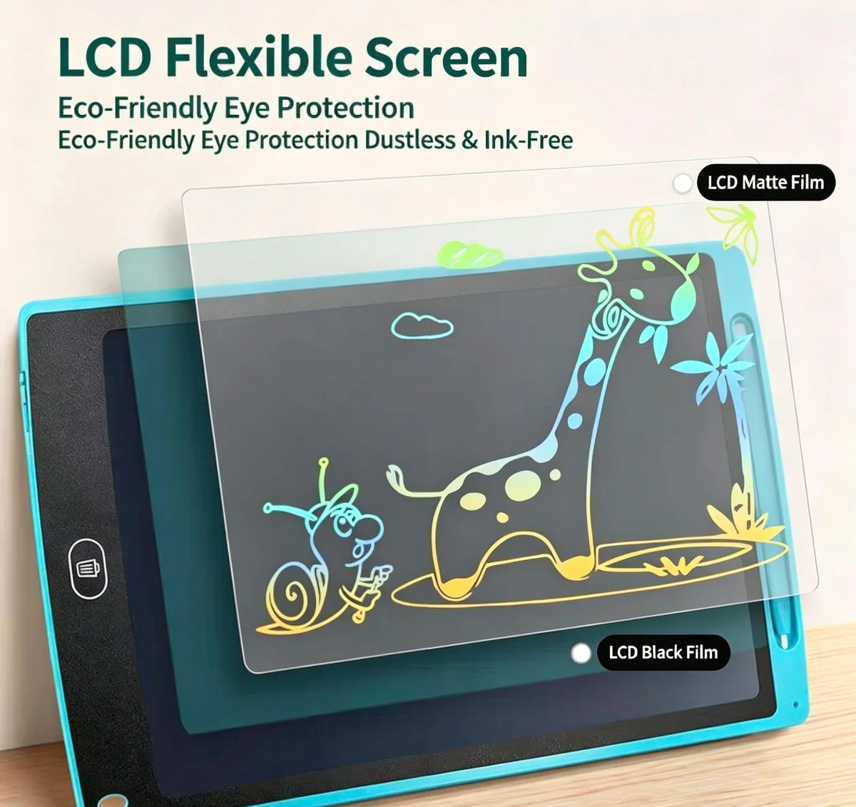 20PC 8.5‑inch LCD Children Writing Board