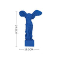 24.5cm Victoria Goddess Figure Sculptures, Roman Winged Victory Samothrace Desktop Ornements Pour Home Decor Collection Gifts
