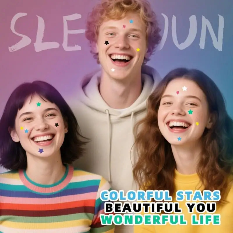 1400PCS New High-end Pimple Patch Acne Patches Set Colorful Star Shaped Acne Treatment Stickers Acne Dots Cover  For Skin Care