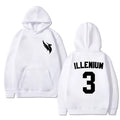 2025 New in Illenium Dj Music Double Sided print Hoodies Men women vintage Casual pullovers Unisex Fleece Long sleeve Sweatshirt