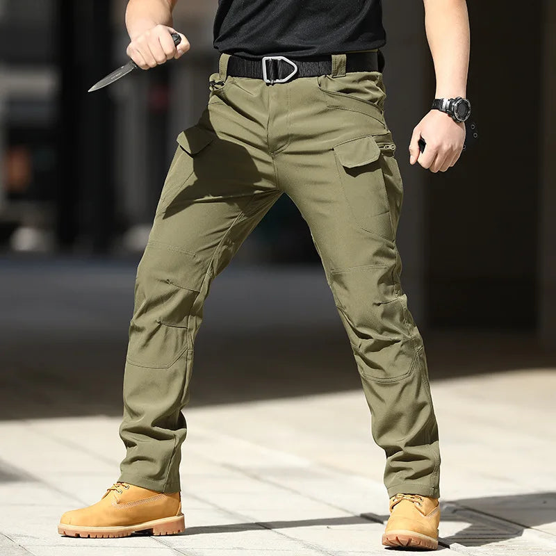 Spring-Autumn Outdoor Stretch Water-Resistant Hiking Trousers