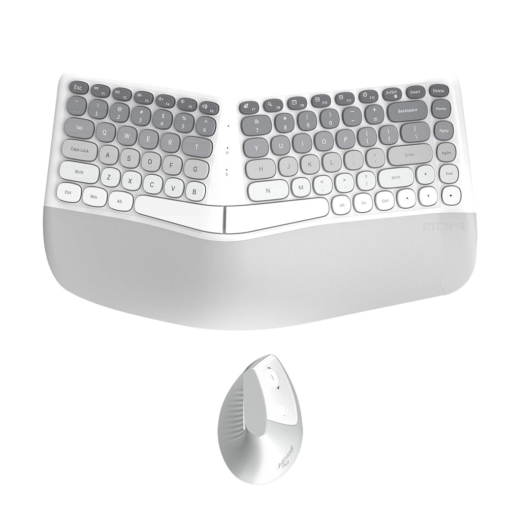 MOFii 1 Set Ergonomic Wireless Keyboard and Mouse Combo