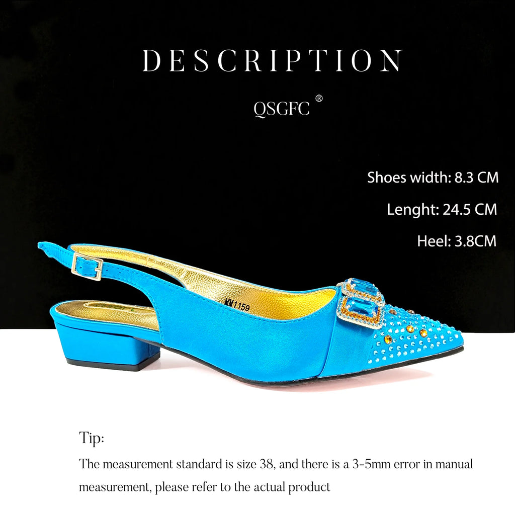 QSGFC Summer New Design Specials Italian Women Shoes and
