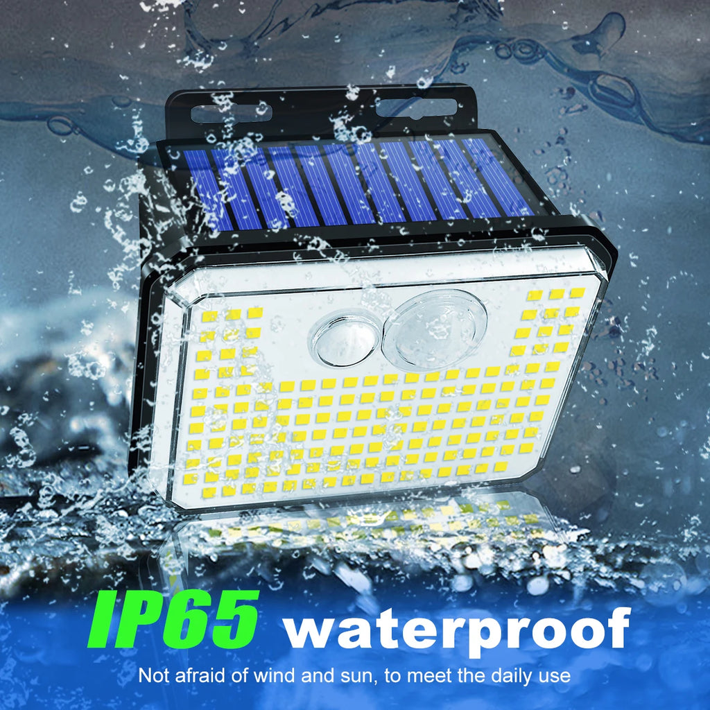 IP65 Waterproof Solar Outdoor Garden Lights Super Bright 148