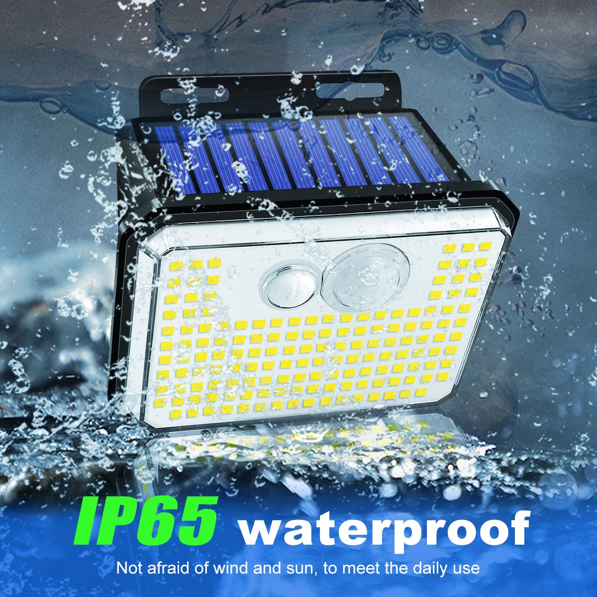 IP65 Waterproof Solar Outdoor Garden Lights Super Bright 148