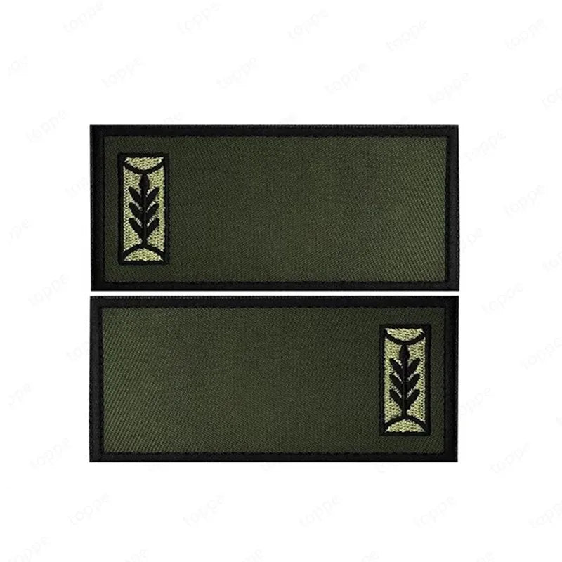 Chevrons Sergeant Stripes Israel 1st Golani Brigade Patches Uniform Shoulder Hook Tab Badges
