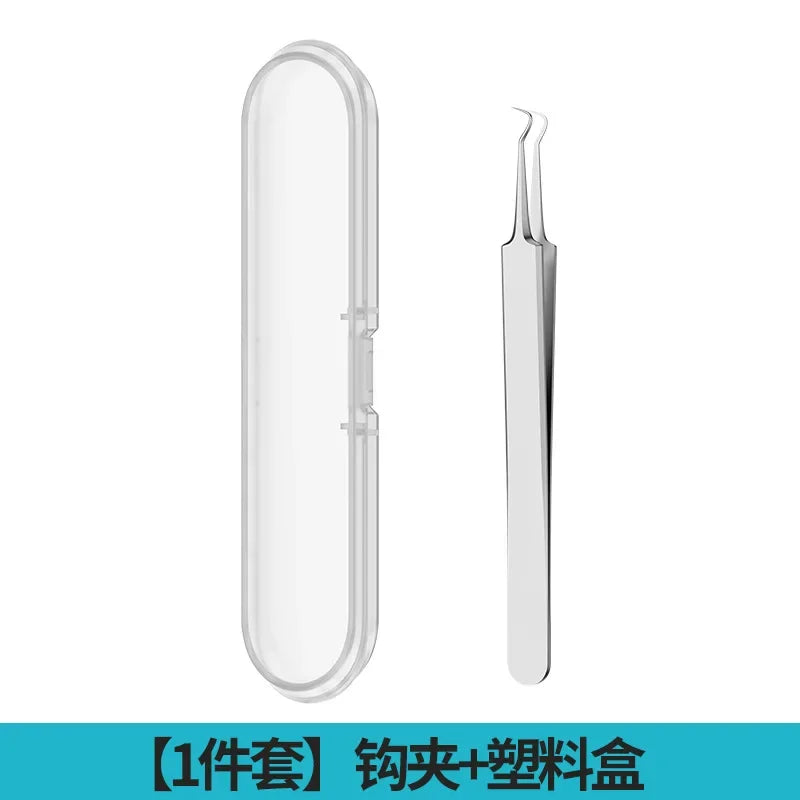 Acne Needle Blackhead Clip Remover Extraction Pore Black Head Clean Face Skin Care Cleansing Needle Blemish Removal Tool