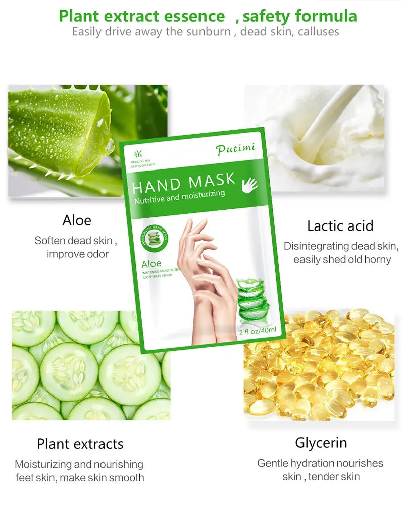 1-10Pcs Exfoliating Foot Mask Foot Spa Pedicure Socks Removing Dead Skin Whitening Heels Peeling Anti Cracked Foot Skin Care