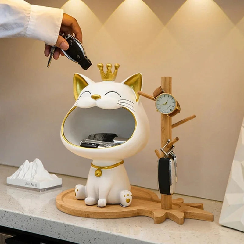 Creative Cat Key Holder Ornament