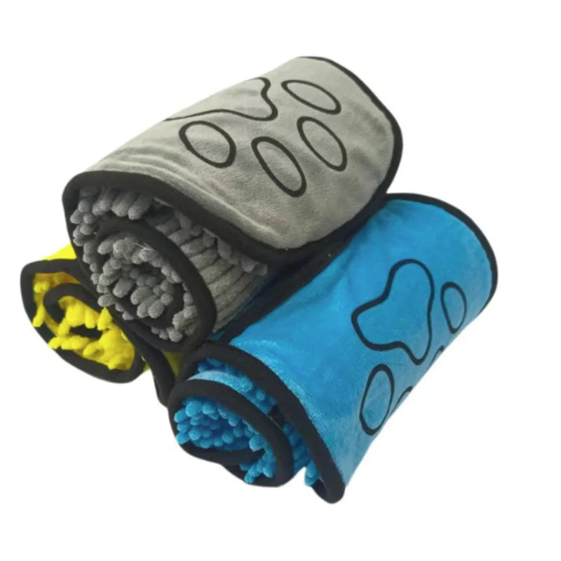 Super Absorbent Quick Dry Pet Towel Soft Dog Bath