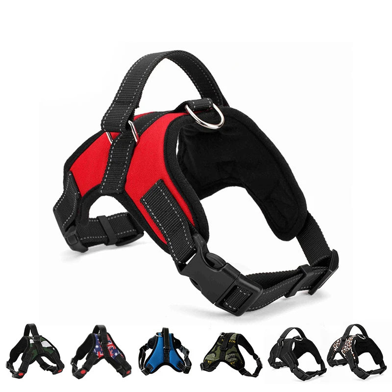 Dog Harness Quick Release Vest Pet Puppy Harness Nylon