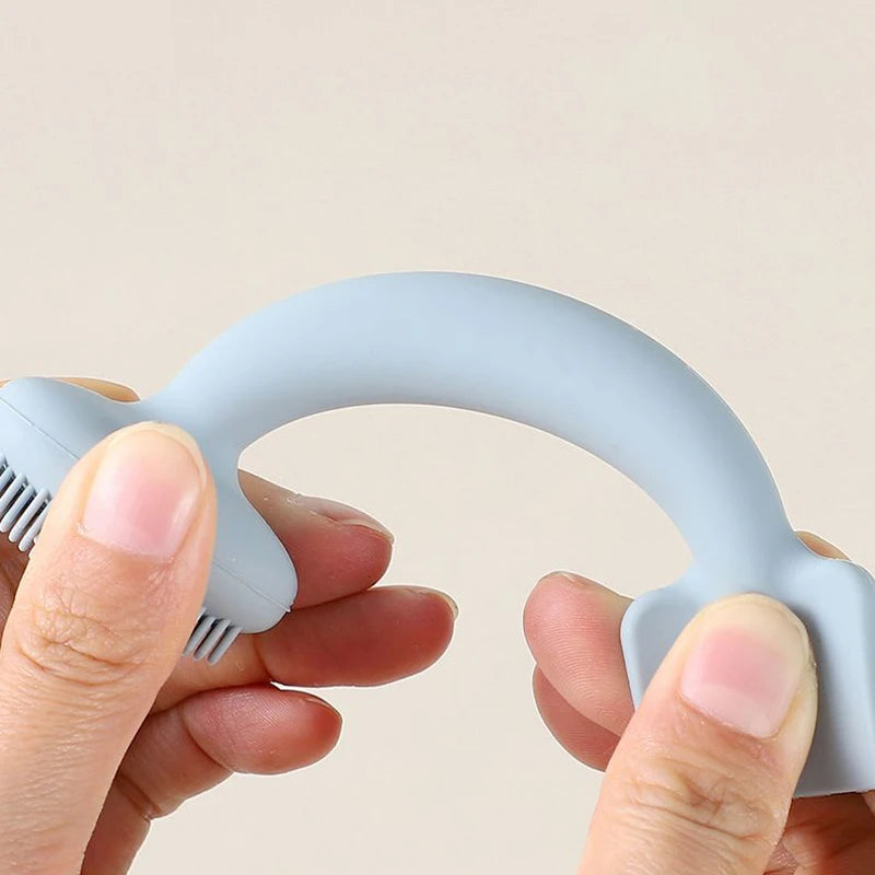 1PC Double-Headed Silicone Facial Cleansing Brush Face Mask Brushes Massage Applicatior Tool for Skin Care Face Makeup Brushes