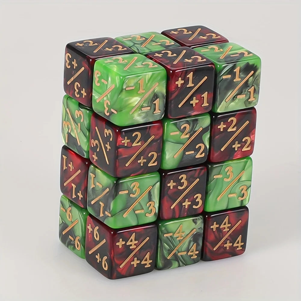 Magic Party Counting Dice Set With Starry Sky Design