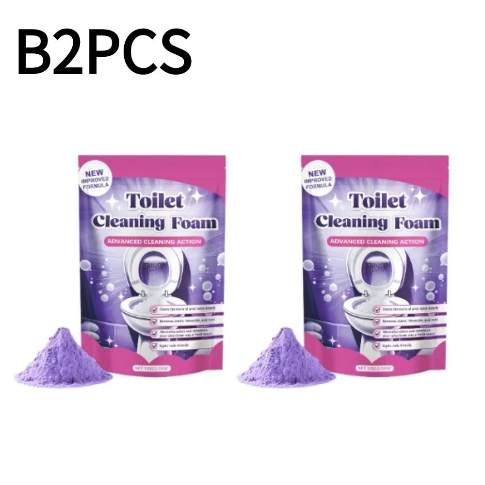  1/2/3/4/5/10pcs(Buy 6 Get 4 Free)Toilet Descaling Powder Effectively Remove Stubborn Urinary Scale Eliminate Odor Long Lasting