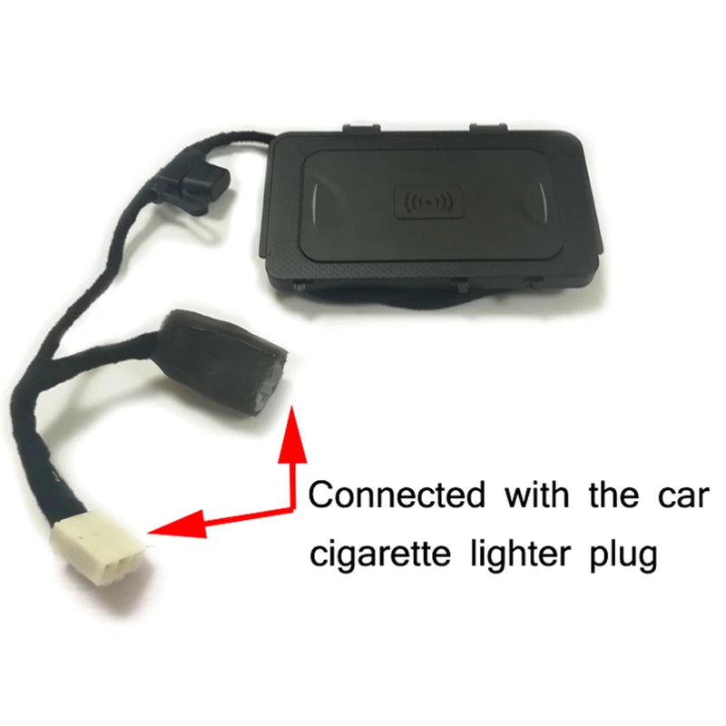 15W Car wireless charger fast phone charger charging pad panel charging holder for VW Jetta MK7 Teramont T-Roc T-Cross