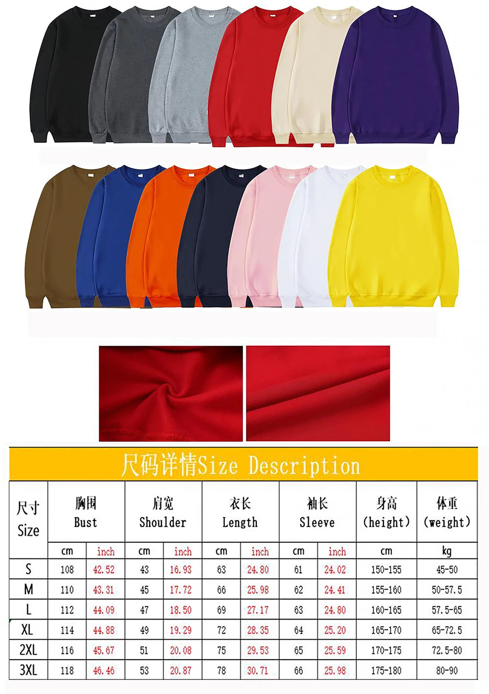 DIY Customise Your Brand Logo Unisex Trend Casual Top Custom Crew Neck Pullover Personalised Sweatshirt Custom Gift Shopping