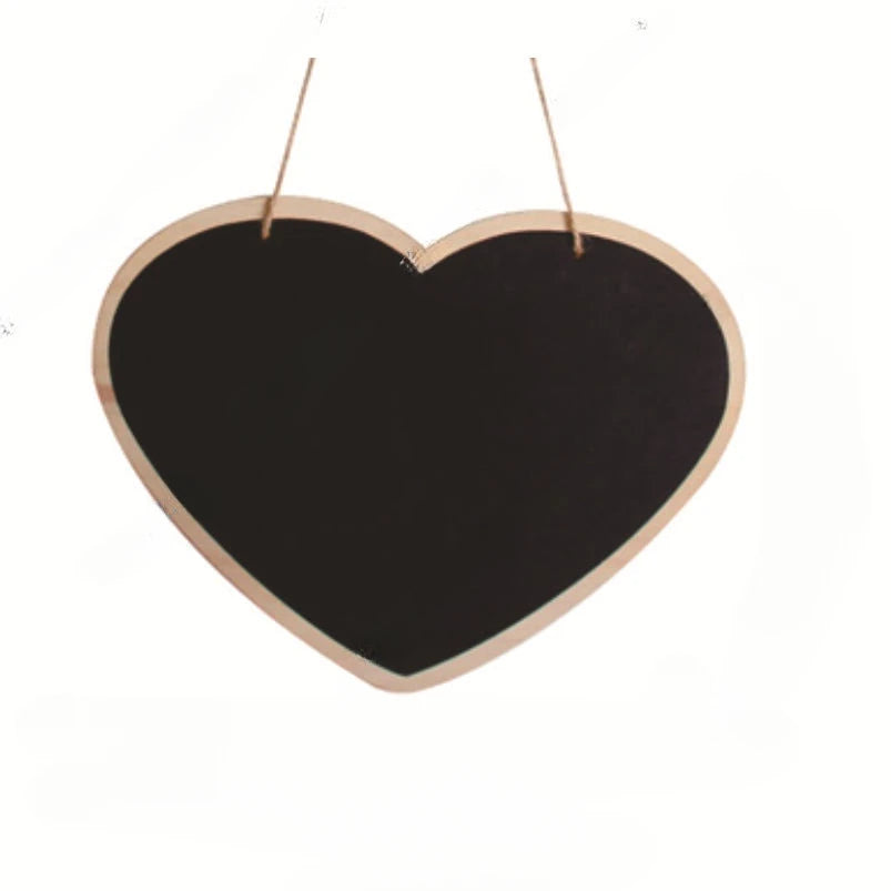 Rustic Wedding Wooden Blackboard Mr Mrs Bridal Shower Decoration Photobooth Birthday Party DIY Home Decor Sign Message Board