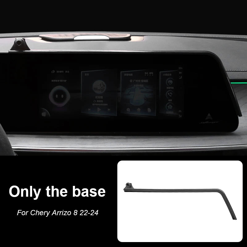 Car Phone Holder For Chery Arrizo 8 2022-2024 Car Screen Phone Holder Wireless Charger Navigation Modification Interior