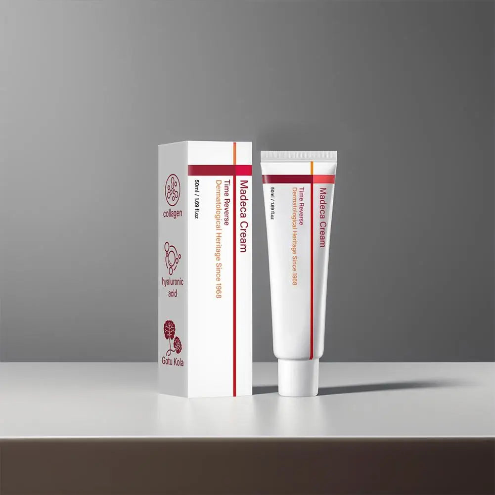 Korean Centella Asiatica Face Repair Cream Daily Nourishing Moisturizing Cream Brightening Lightweight Face Skin Care Makeup