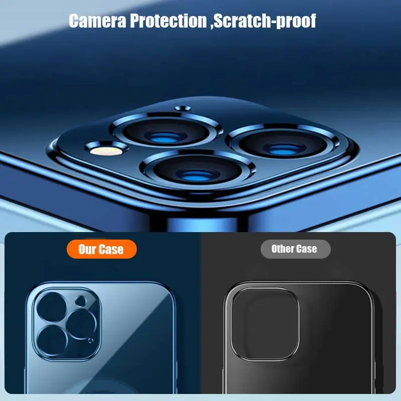 Luxury Plating Silicone Magnet Case For iPhone 14 13 12 11 Pro Max 12 13Mini Wireless Charger Magsafing Electroplate Soft Covers