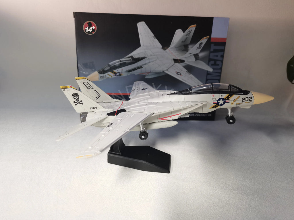 Model 1/72 American Plane F14 Panda Multi Purpose Fighter Non Glued Pre Colored Assembly Model Building Souvenir Collection
