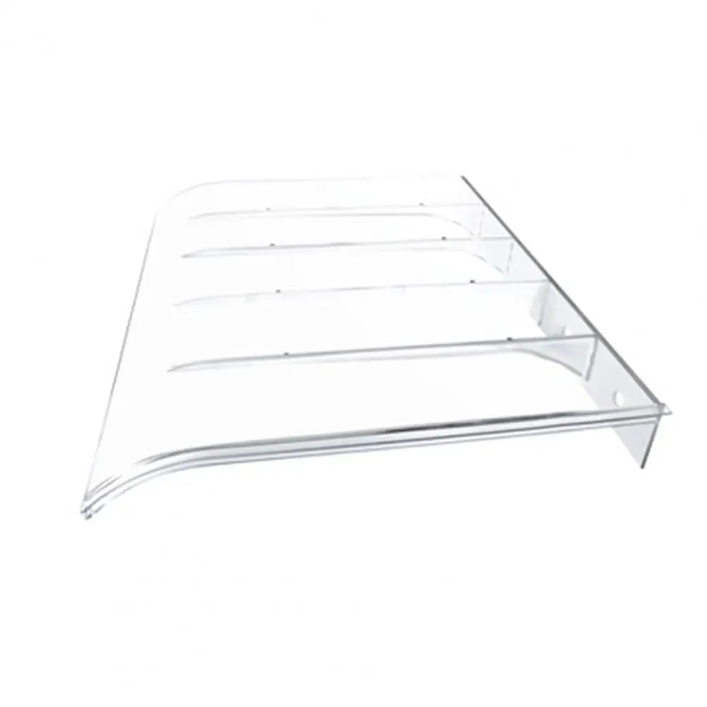 Product Display Window Transparent Canopy Roof Window Awning Cover for Outdoor Balcony Heavy Duty Entry Doorway for Outdoor