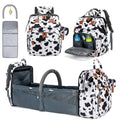 Kabaqoo Diaper Bag Backpack with Detachable Changing Station
