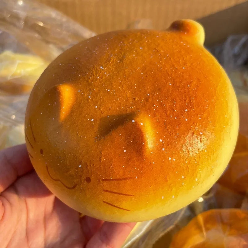 Cute Squishy Totoro Bread Fidgets Toys Soft Kitty Bread