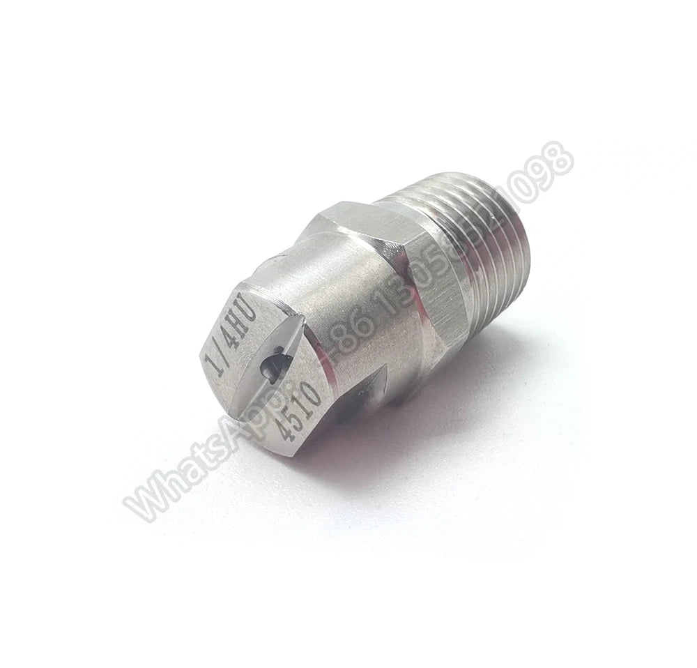 1/4‘’40/50 degree HVV HU Flat Fan Nozzle V e j e t Standard High Impact Stainless Steel Nozzle