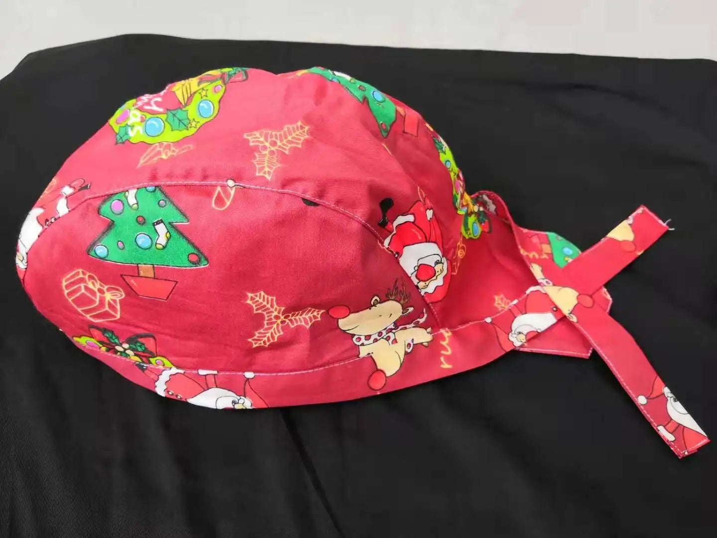 Kitchen Chef Oil Proof Hat Pirate Hat Cook Cap Work Streamer Duck Lady