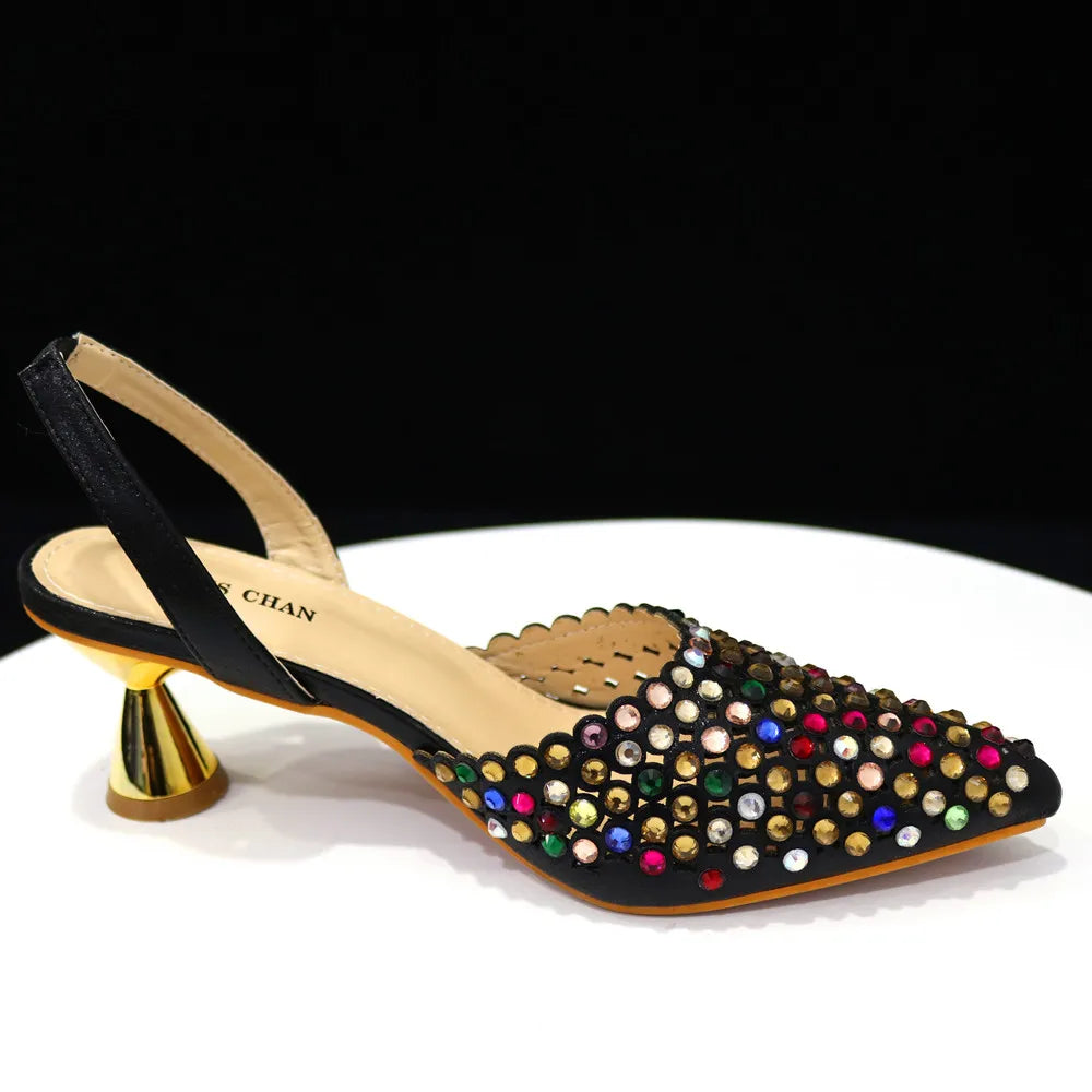 Venus Chan New INS High-Heeled Pointed Toe Wedding Shoes