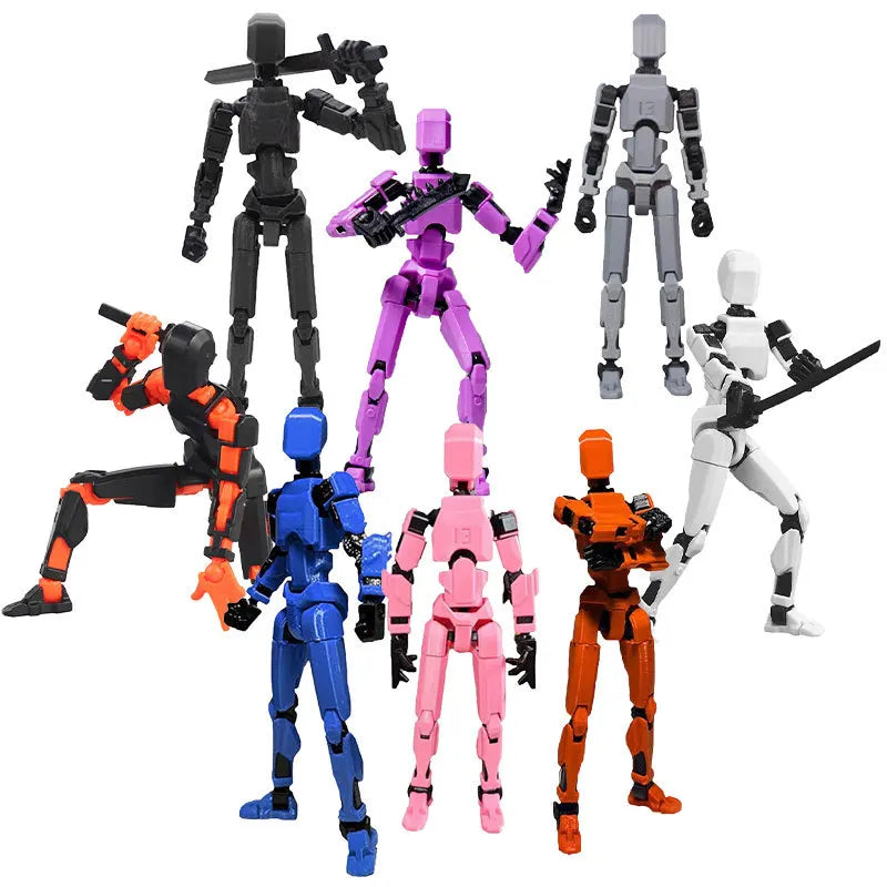 13 Action Figure Titan Multi-Jointed Movable Shapeshift Robot T13