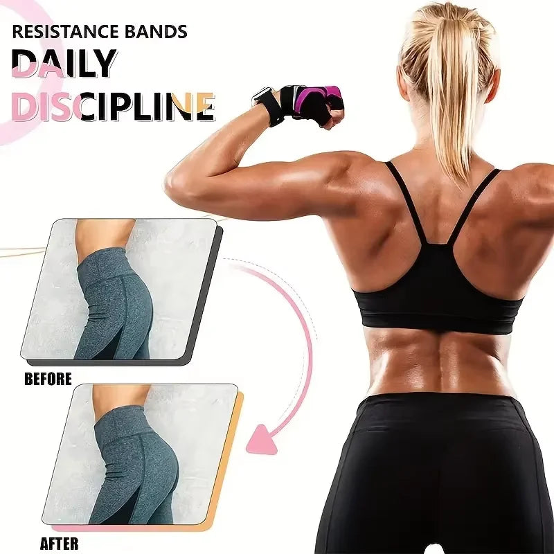 WorthWhile Stretch Hip Resistance Bands Yoga Legs Butt Anti