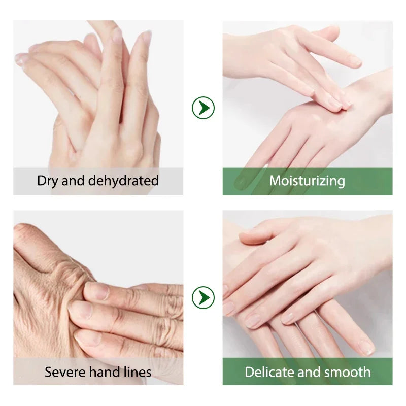 Wrinkle Removal Hand Cream Skin Soften Nourish Anti Drying Cracked Fade Fine Lines Whitening Moisturiz Repair Skin Care Products