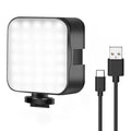 6500K Led Video Light Camera Fill Lights Rechargeable Fill