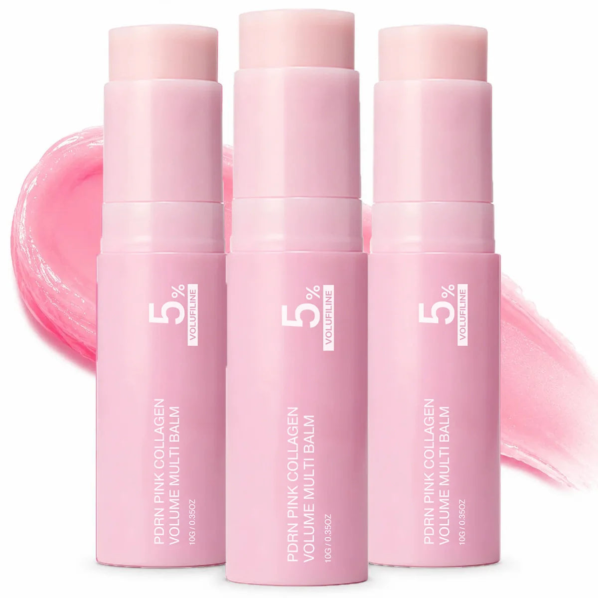 PDRN Pink Collagen Volume Multi Balm Stick Face & Body Balm for