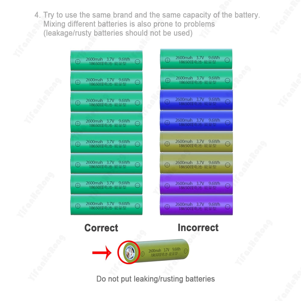 Dual USB 21*18650 Power Bank Battery Box Support Quick & Wireless Charger DIY Shell Case 18650 Battery Storage Box Holder