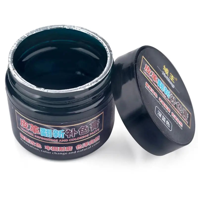 50ml Leather Paint Shoe Cream Coloring Leather Dye Repair Restoration Colors Change Paints For Bag Sofa Car Seat Scratch Brown