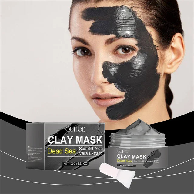 Dead Sea Mud Face Mask Deep Cleaning Pores Remove Blackheads Oil Control Moisturizing Brighten Smooth Skin Care Beauty Products