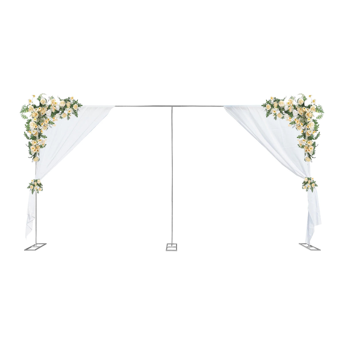 Metal Wedding Arch Stand, 10x20ft Backdrop Frame