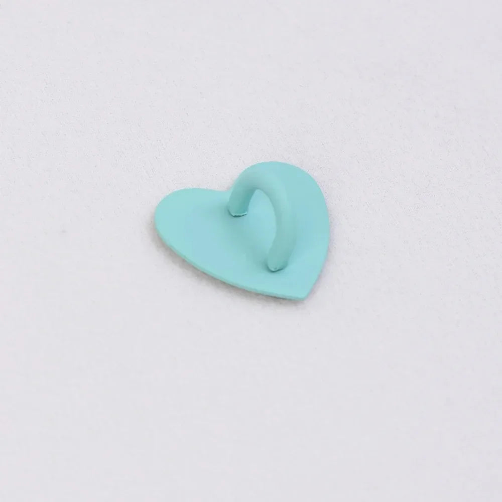 Adhesive Metal Heart Phone Charm Holder Mobile Phone Case