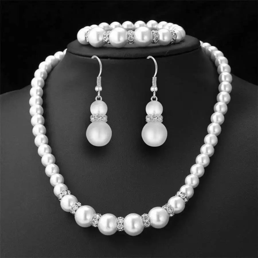 Pearl Jewelry Set for Women